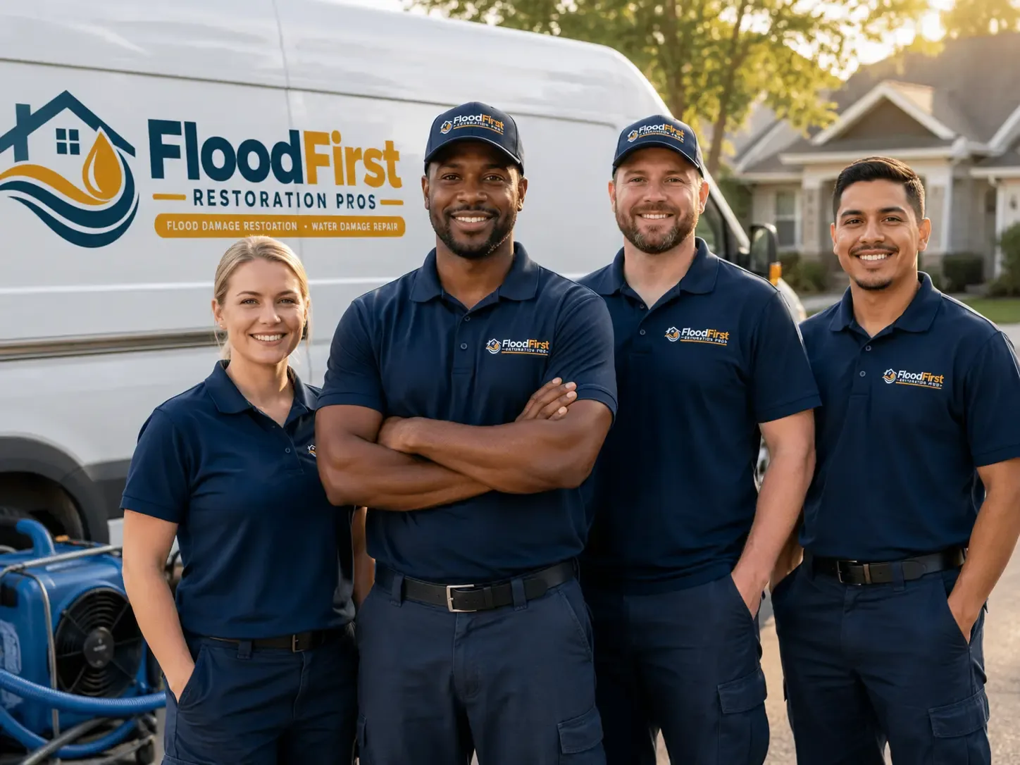 Flood Damage Restoration company in Osgood, OH